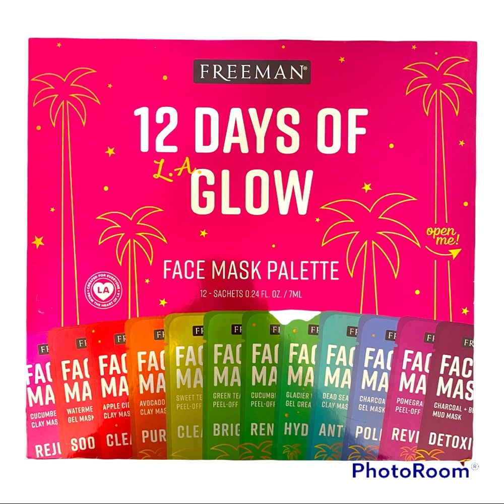 COPY - Sale sale sale Holiday 12 Days of Glow face mask set